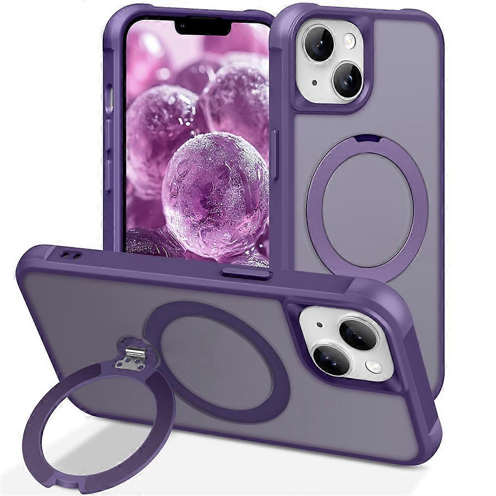 Compatible For iPhone 13 Case Compatible with MagSafe Kickstand TPU PC Shockproof Phone Back Cover