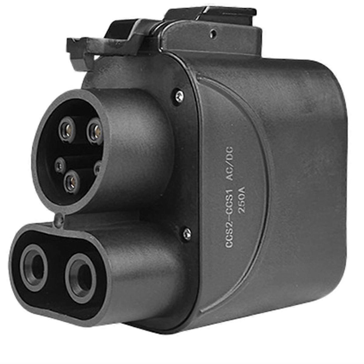 CCS2 to CCS1 Adapter for DC 250A1000V Fast Charging Compatible with CCS2 Chargers to CCS1 EVs