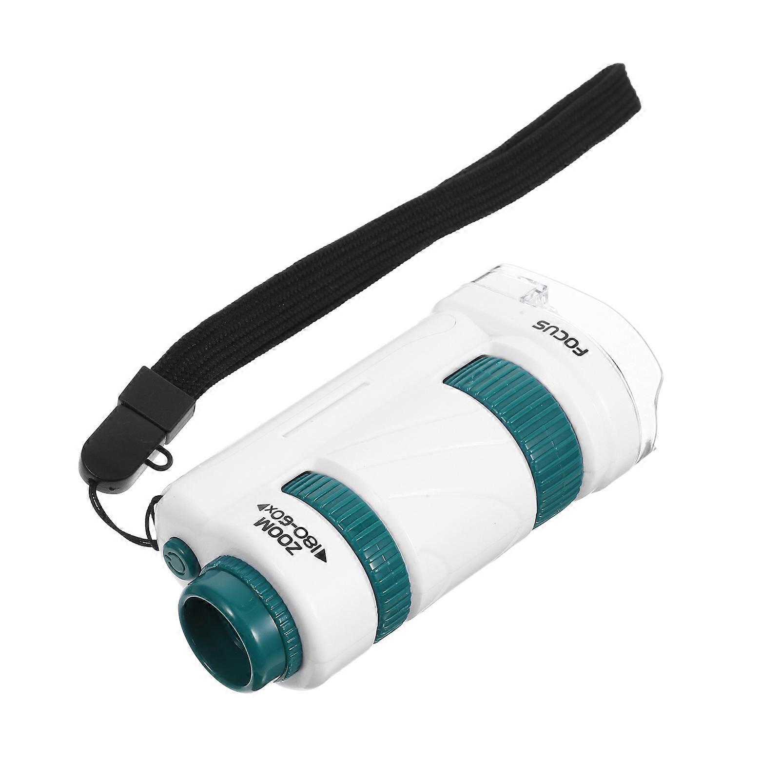 Kids Microscope for Magnifying Use 5Sets Simple Monocular Biology Magnifier