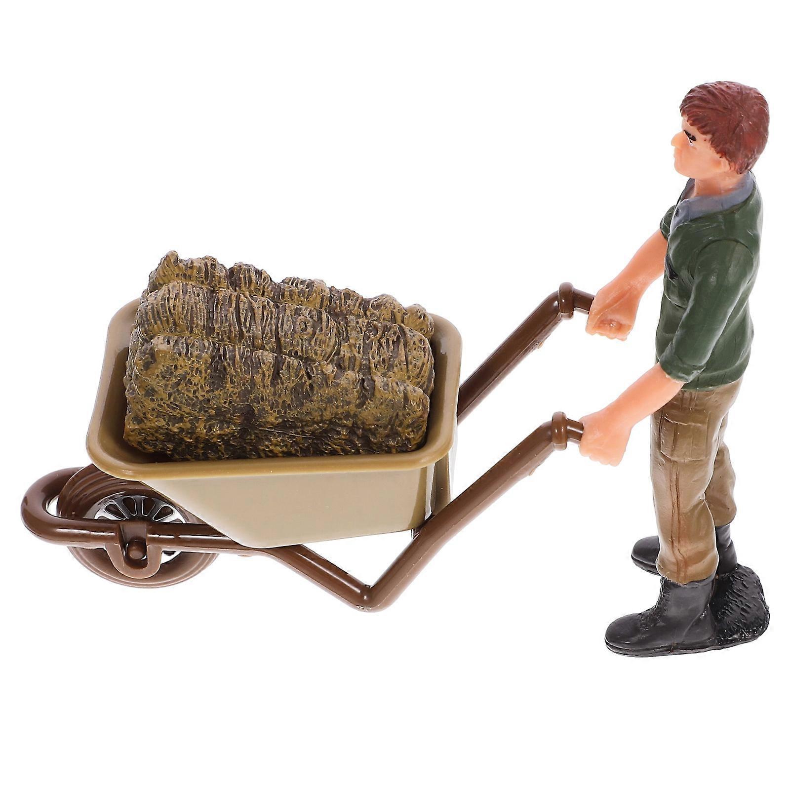 Farm Model Toy Simulation Farm Scene for Decoration 1Set