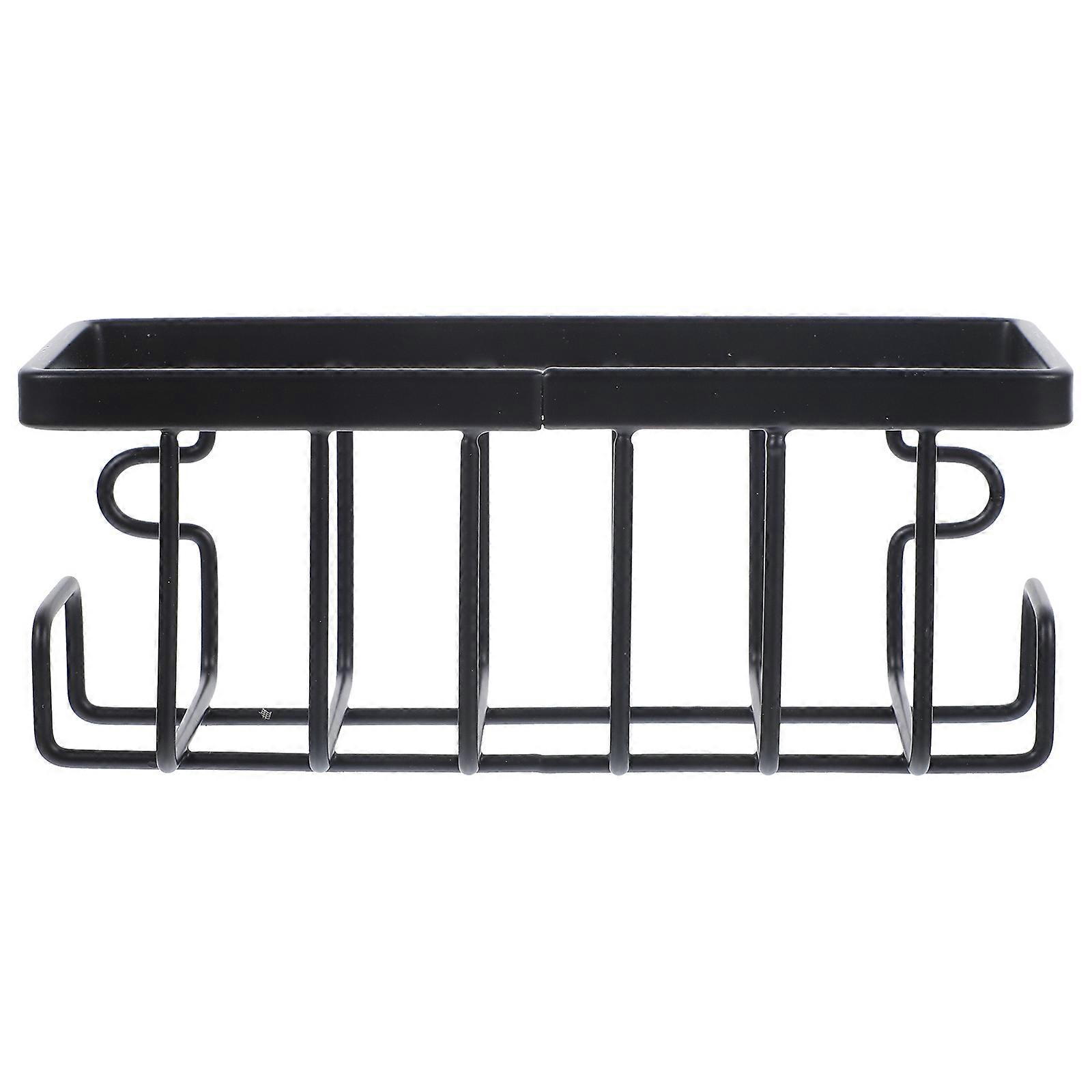 Multi-functional Storage Suction Cup Sponge Holder Kitchen Sink Accessories Draining 1 Set