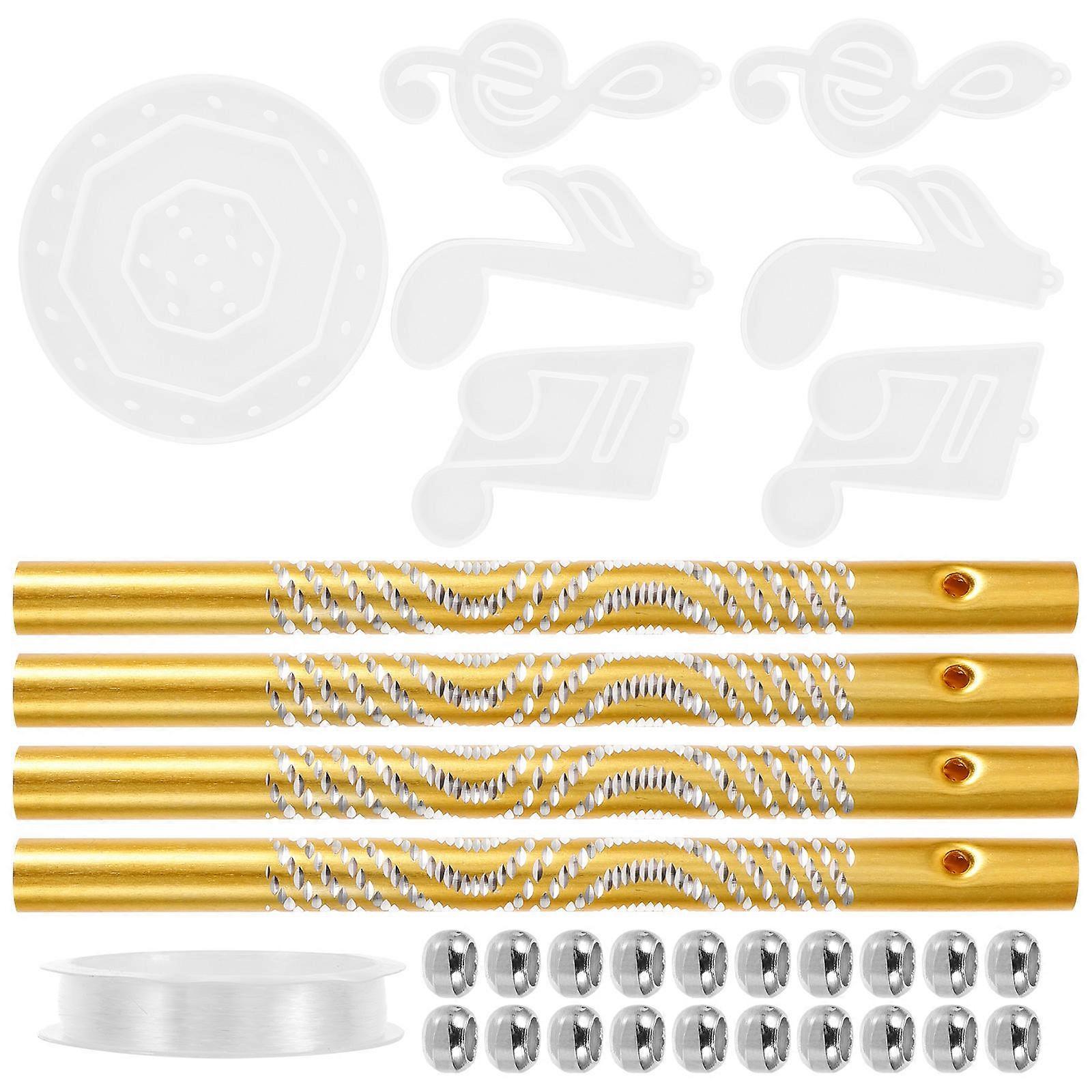 Wind Chime Silicone Mold for DIY Use 1Set Silicone Craft Casting Mold