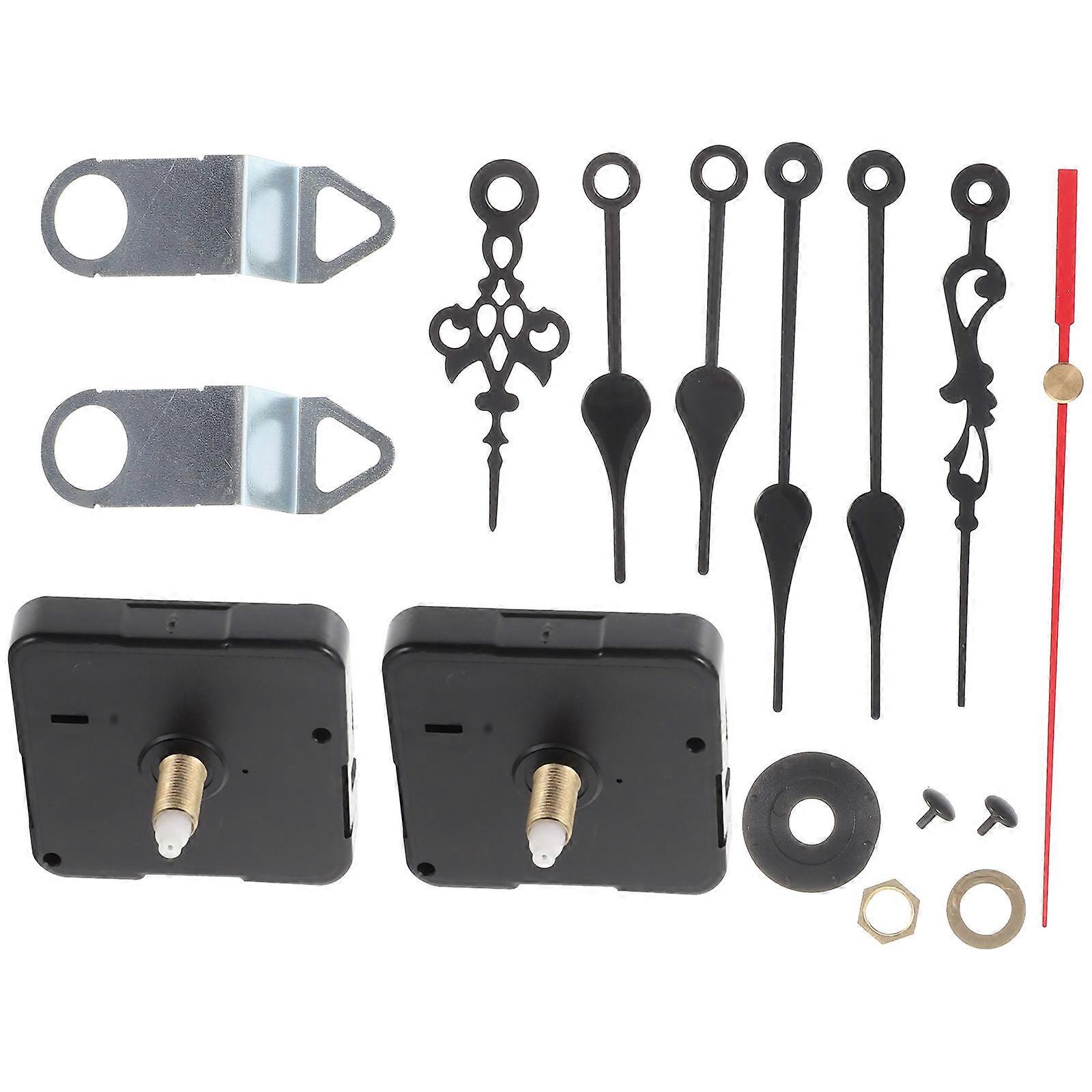 DIY Clock Movement Mechanism Replacement 4Sets for Clock Repair