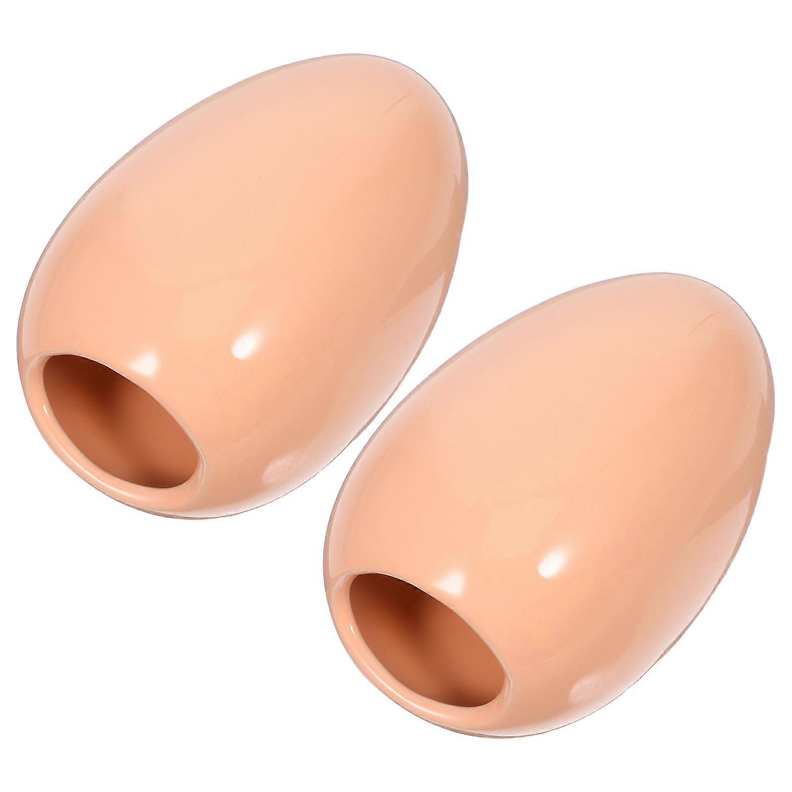 Ceramic Hamster Nest Cooling House for Small Pet Use 2Pcs