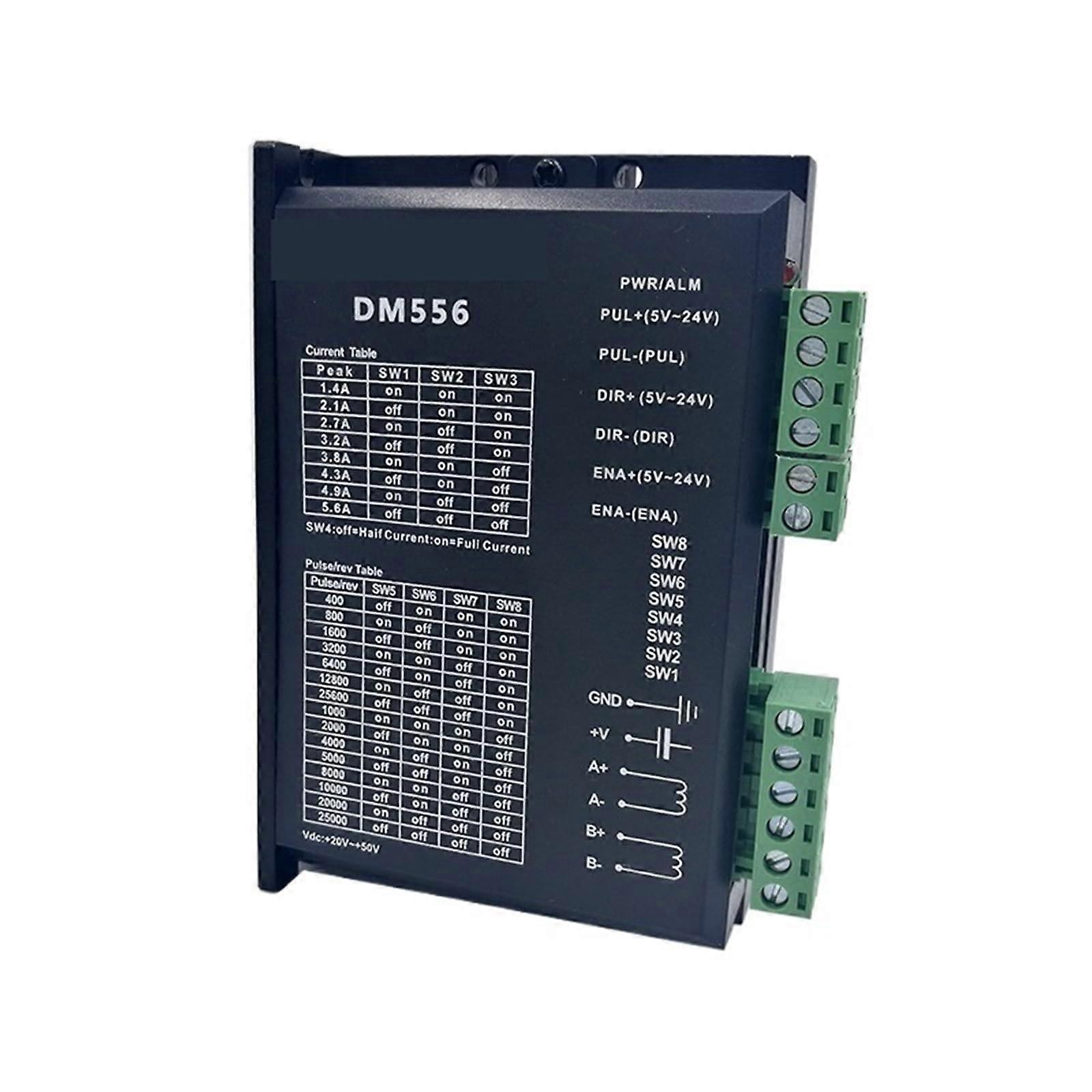 DM556 Digital Stepper Motor Driver 2 Phase 5.6A for NEMA23 NEMA34 CNC  Torque Control