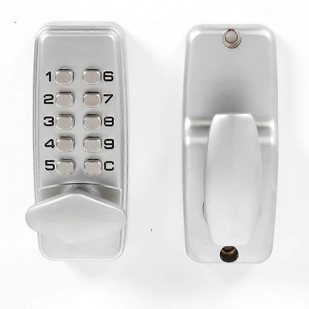 Keyless Door Lock with 8000+ Code Combinations, Waterproof Mechanical Combination Lock for Home and Gate