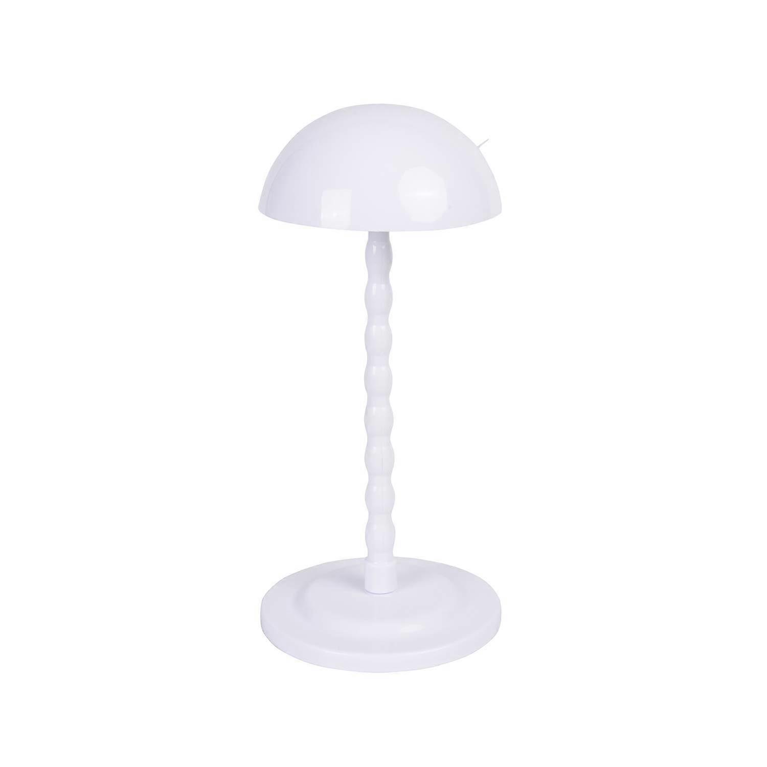 Collapsible Plastic Wig Stand with Quick Air Dry and Shape Retention for Hat Display, White