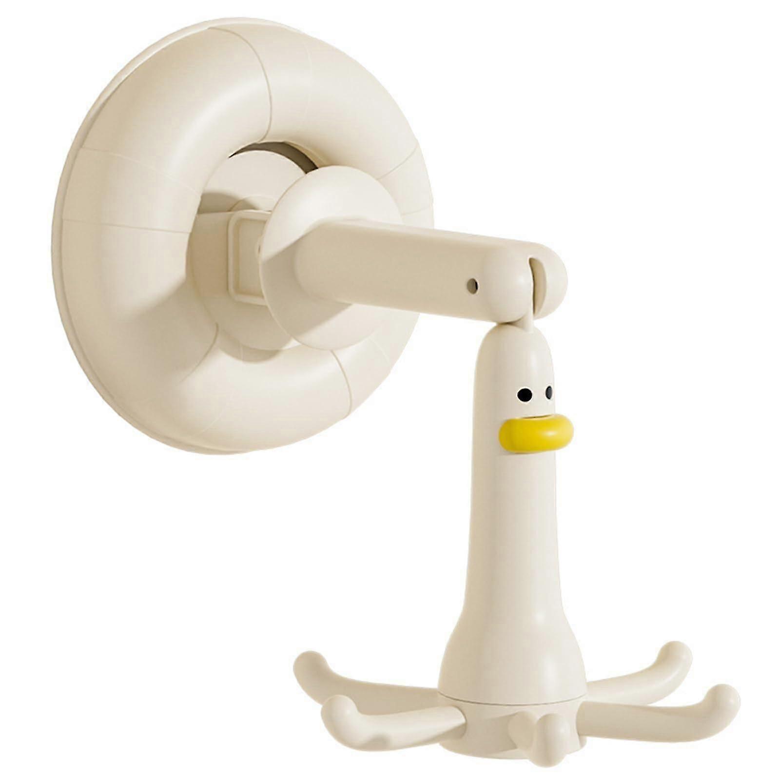Suction Cup Wall Hook with SixClaw Utensil Holder, NoDrill RustProof SpaceSaving Design