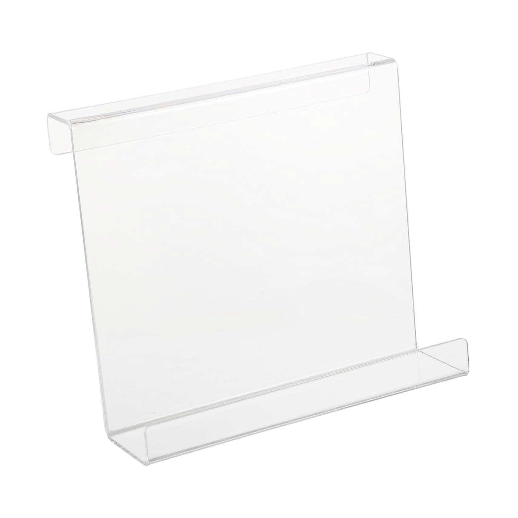 Treadmill Book Holder for Hands Reading with Clear Acrylic Tablet Stand Attachment