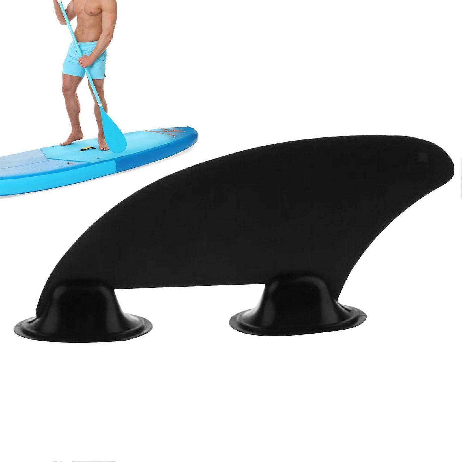 Universal Paddle Board and Kayak Tracking Fin with Improved Stability and Tool Installation
