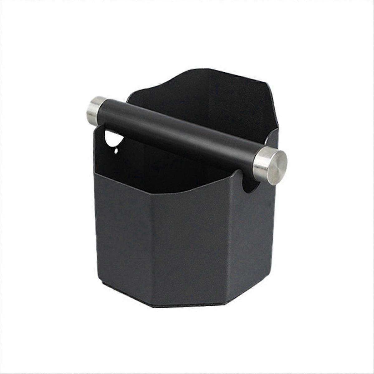 Espresso tapping box Square coffee grounds box for home/office large