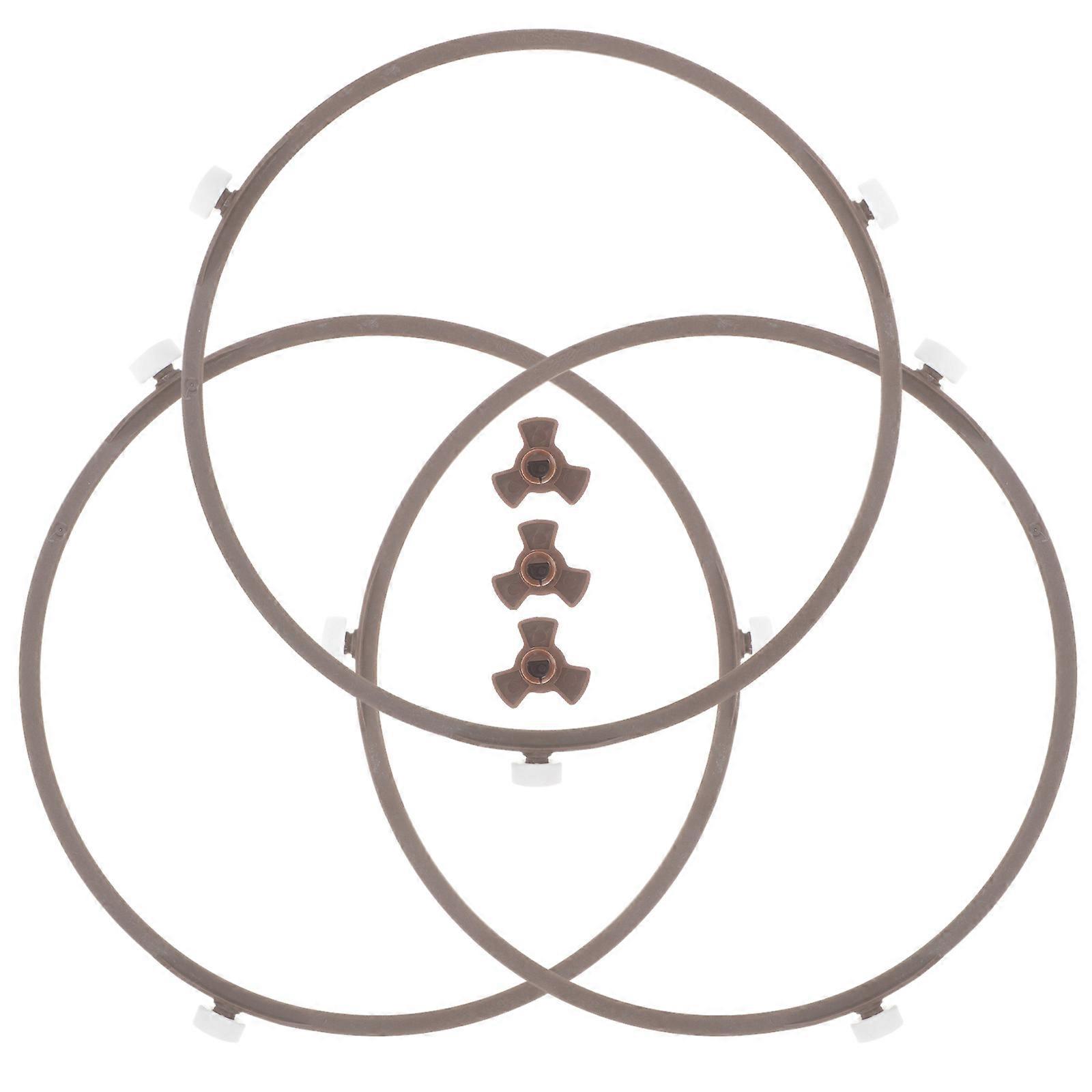 Microwave Turntable Holder Glass Turntable Accessory for 1Set Replacement