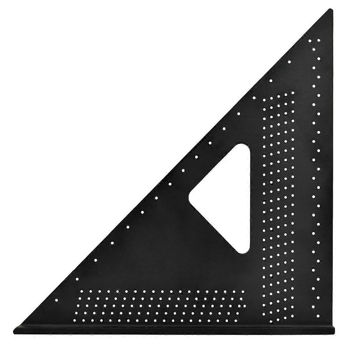 Carpenter Square | Triangular Measuring Ruler,Double Scale Triangular Square Ruler for Drawing and Construction