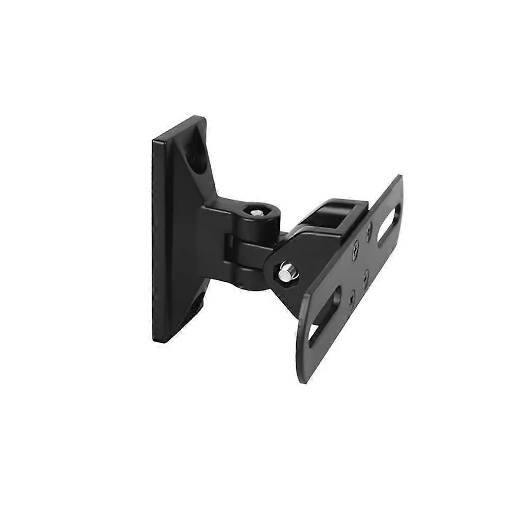 Universal Speaker Wall and Ceiling Mount Bracket for Surround Sound with Adjustable SpaceSaving Design