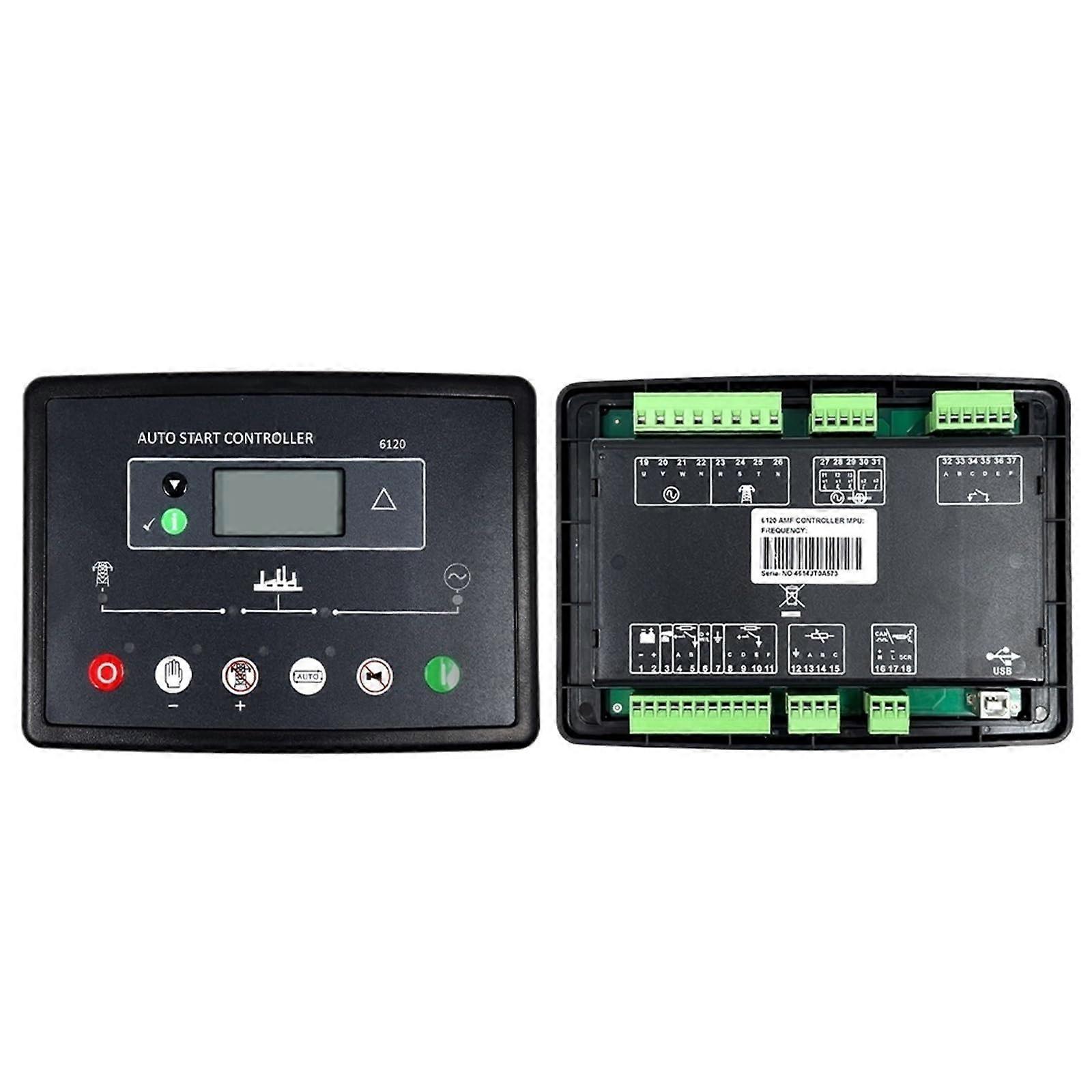 Diesel Generator Control Panel Auto Start AMF Controller with USB and Remote Module for DSE6110 DSE6120