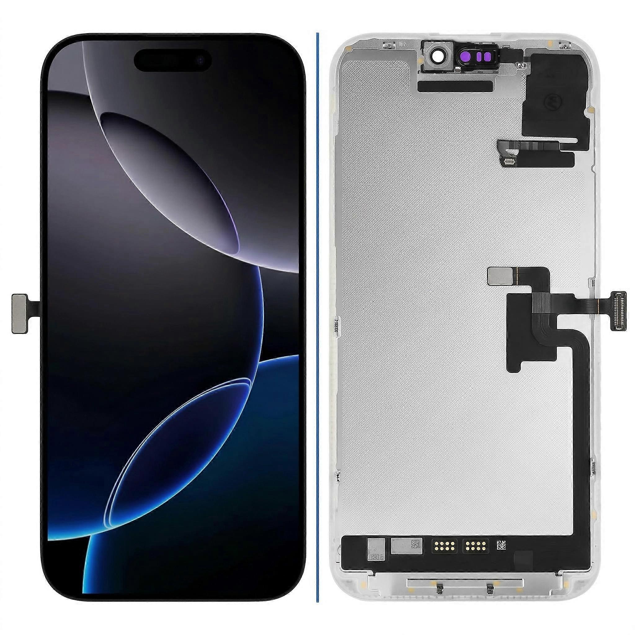 LTPO Flexible & 120Hz Adaptive Refresh Oled Replacement Screen Compatible With Iphone 16 Promax