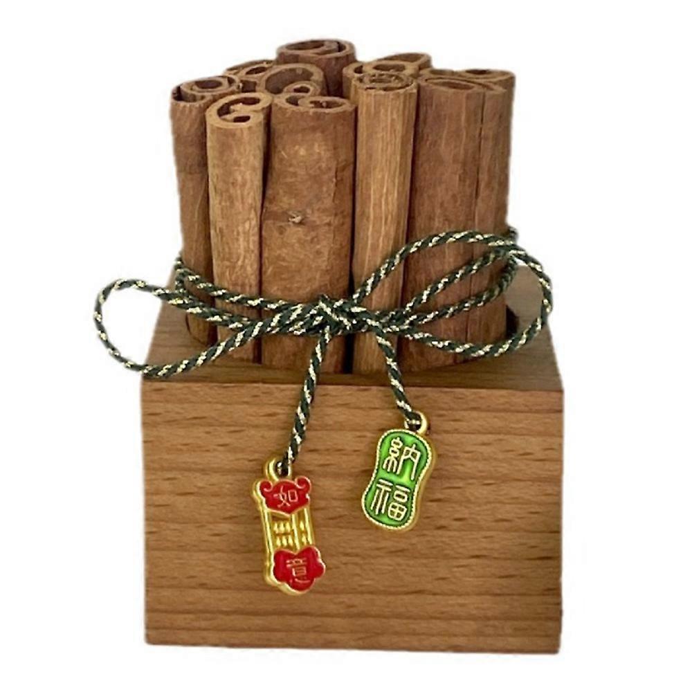 DIY Cinnamon Aromatherapy Diffuser Unique Volatile Wooden Essential Oil Diffusers Refillable Creative