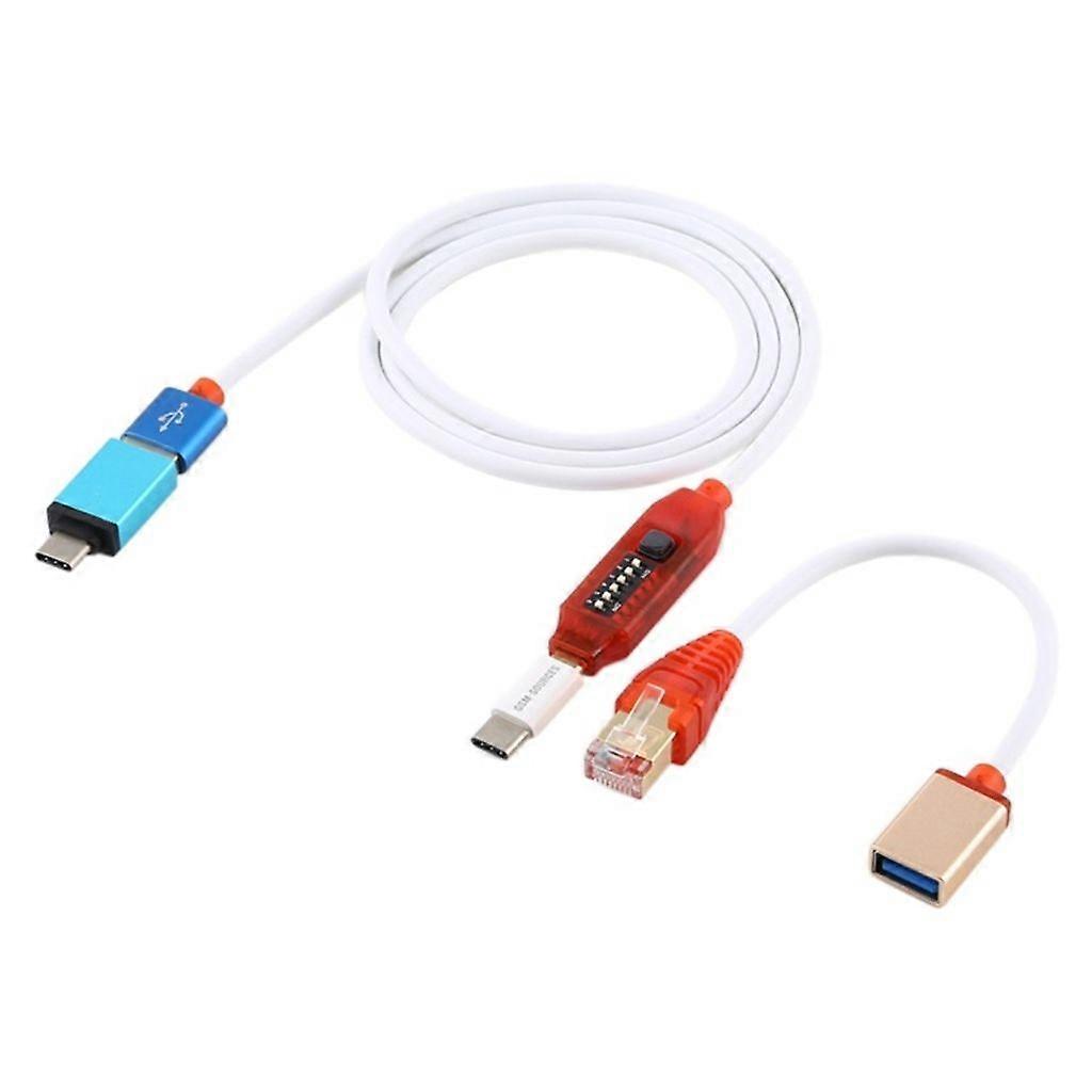 Starter cable RJ45 all-in-one multi-function cable, suitable for EDL/DFC/9008 mode