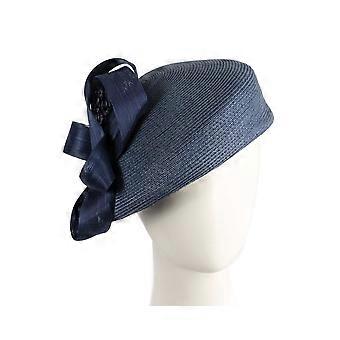 Navy fashion beret hat with loops by Max Alexander MA962N