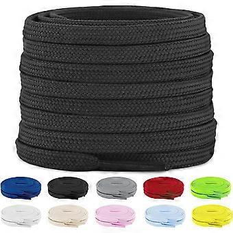 Lacets plats de 6 mm (1/4 po) pour baskets, lacets fins de rechange pour chaussures de sport et de course