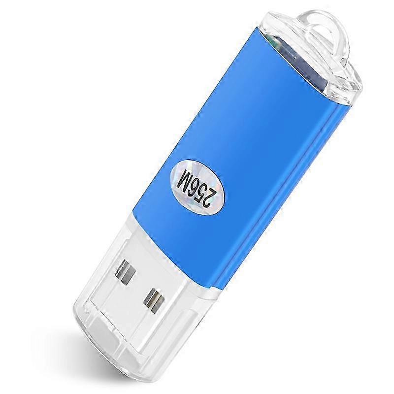 256 MB USB 2.0 Flash-U-Disk blau