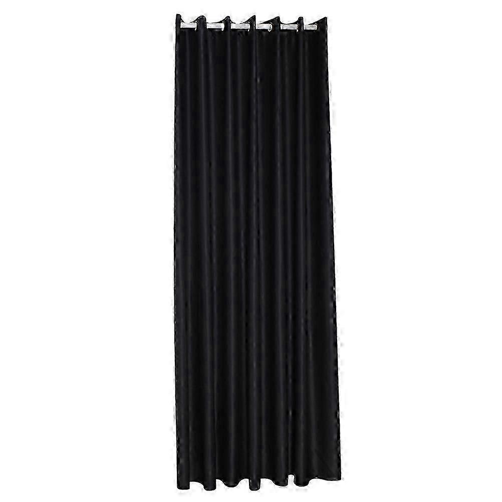 Blackout Polyester Grommet Window Curtains 100x250cm 1Pc