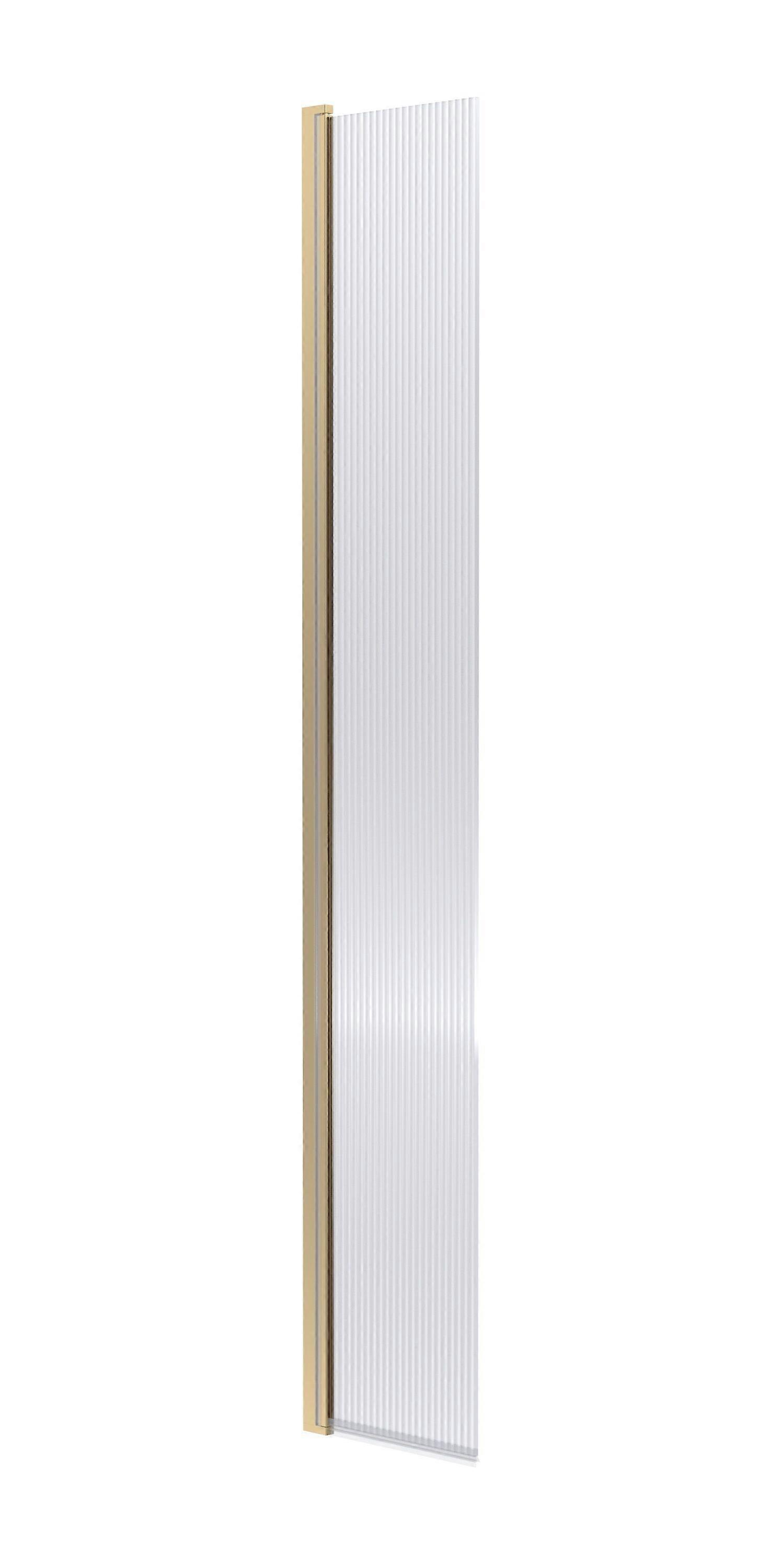 1850 x 300 x 8mm Fluted Hinged Screen
