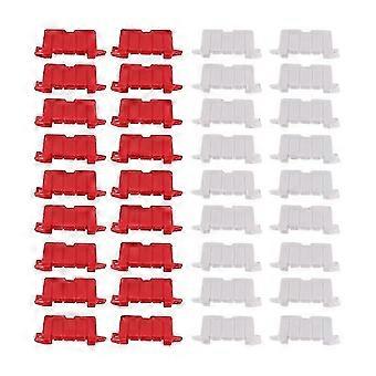100 Pcs RC Drift Car Mini Road Blocks, Racing Track Barriers compatible with Road Construction Simulation Realistic Traffic Props Barricades
