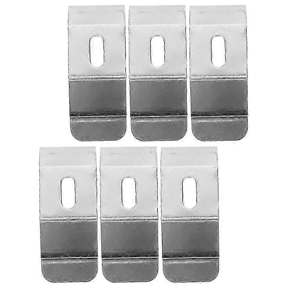 Roller Shade Hardware Brackets | Window Blinds Mounting Brackets for Ceiling & Wall | Silver Iron & Plastic