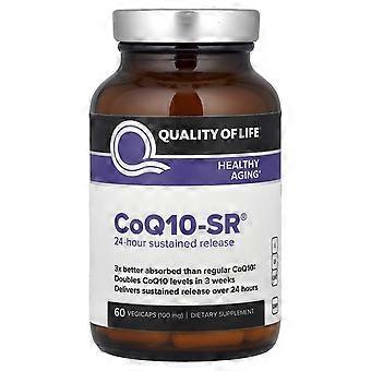 Quality of Life, CoQ10-SR®, 100 mg, 60 Vegicaps
