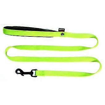 Martin Nylon Dog Lead Green 1.6 x 120 cm - Snap Hook