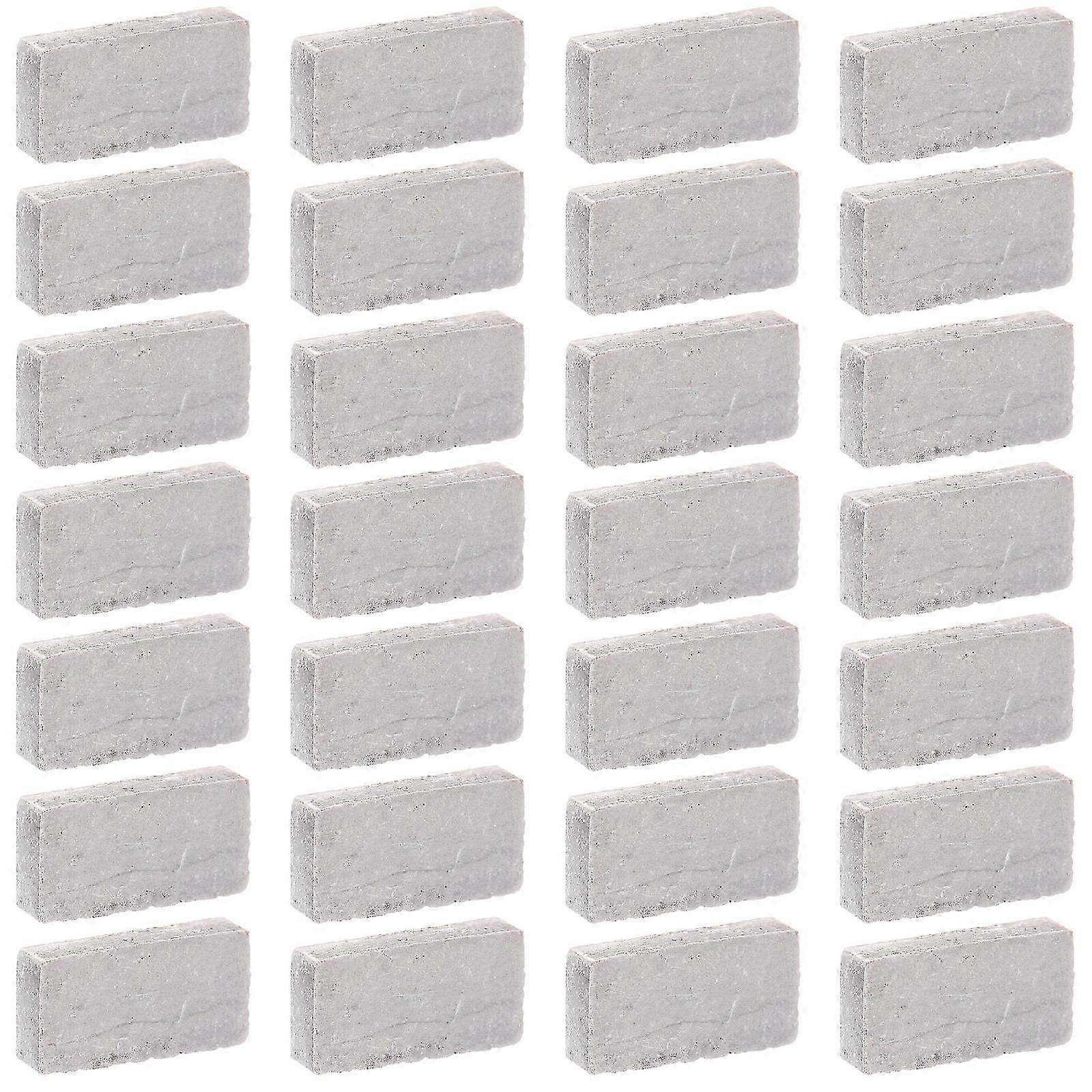 Miniature Bricks Rectangle Shape Bricks for Micro Landscaping 600Pcs Set