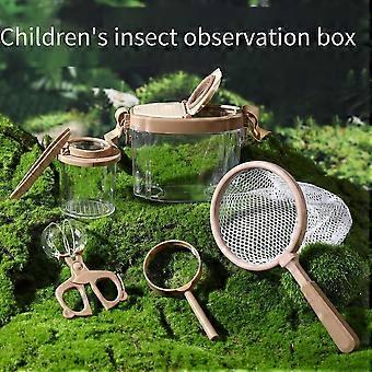 Entdecker-Set & Insektenfang-Set für Kinder, 7-teiliges Insektenfang-Set, Insektensammeln im Freien mit Kindern, für Kleinkinder von 3-12 Jahren