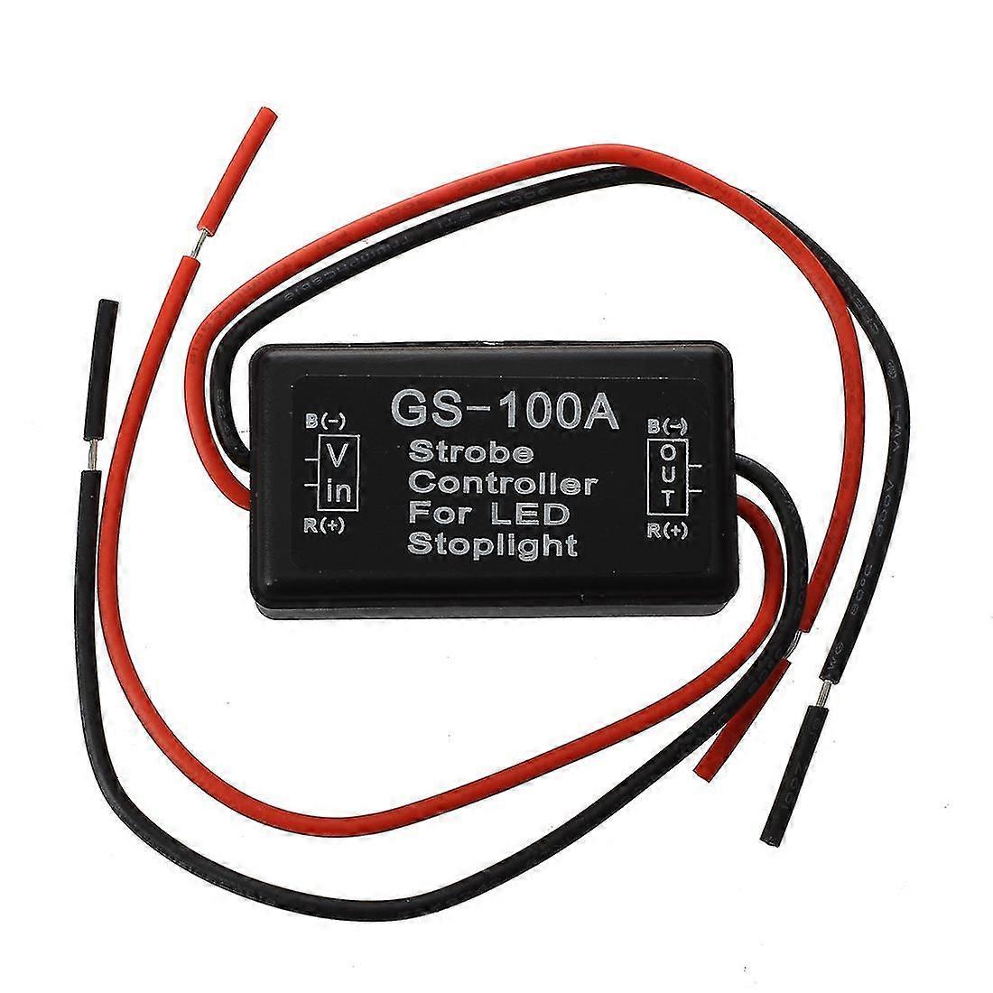 Led Freno Posteriore Luce Stop Flash Strobe Controller Modulo 12-16V
