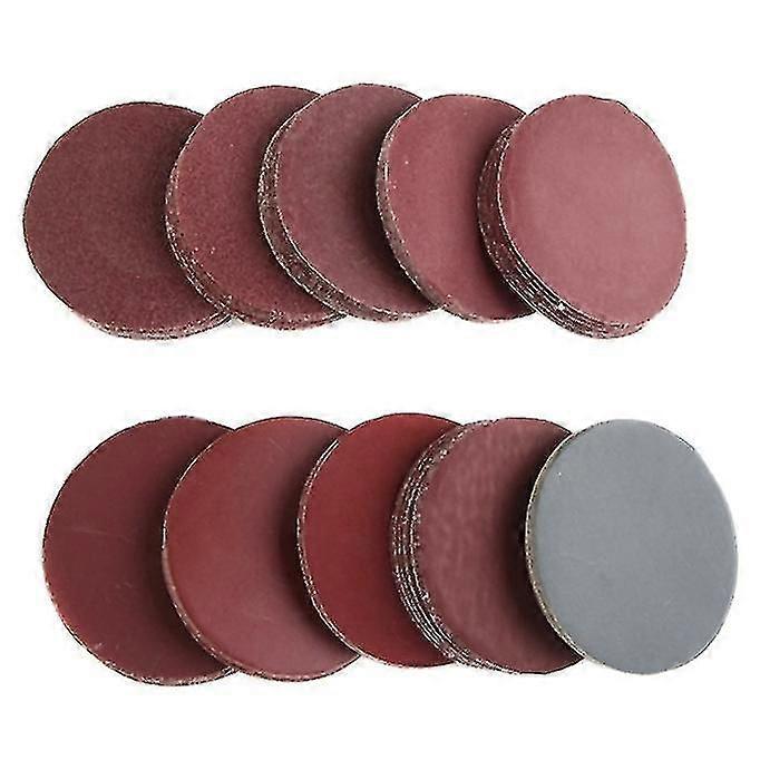 100 Pcs 3 Inch Sanding Disc Hook And Loop Compatible With Dremel Sander Machine
