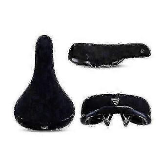 Black Bicycle Saddle Comfortable Bike Seat with 8mm Rails Soft Padded Replacement Seat for Mountain Road City Bikes