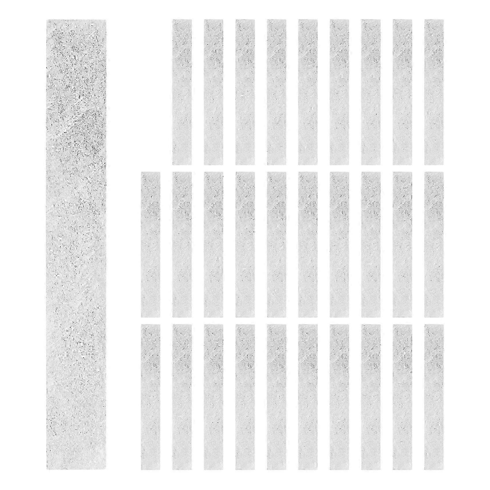 Flat White Soapstone Pens 30 Pack for Welders & Textile Marking Tools