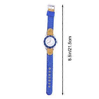 Children Watch Quartz Watch for Kids Use Boys Girls Fabric Strap Wristwatch