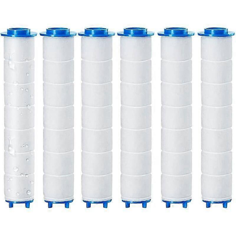 6 Pieces Shower Head Universal Replaceable Filter, Negative Ion Shower Filter