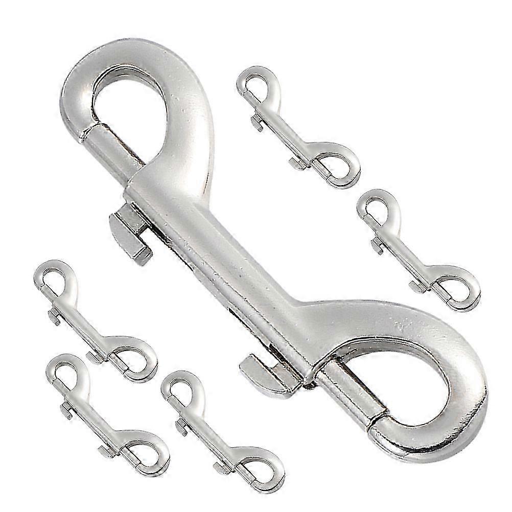 Versatile Double Ended Snap Hooks Ideal compatible with Dog Leash And Backpack Applications Closure 24Pcs