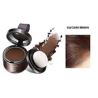 Hairline Powder with Makeup Mirror for Sparse Hair and Gray Hair Coverage, Waterproof and Portable