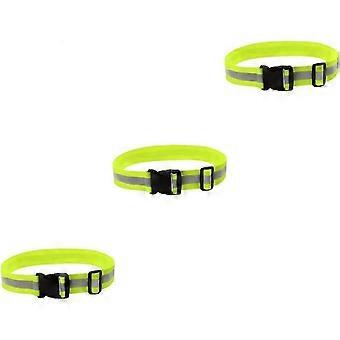 Exercise Belt Glow LED Accessories Sports Accessories 3Pcs