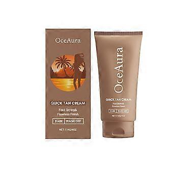 Crème solaire douce et éclatante OceAura pour le visage et le corps
