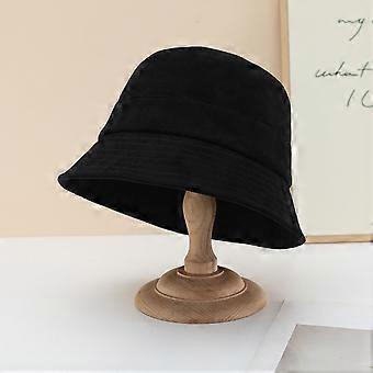 Dam Mocka Stor Huvudomkrets Bucket Hat Höst Vinter Solskydd