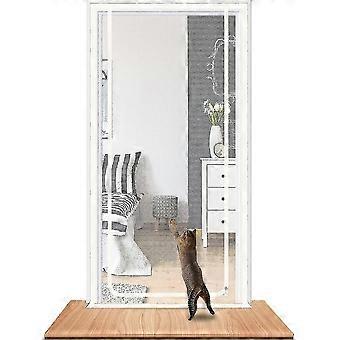 Tür passt für Türgrößen von 90 cm x 210 cm, verdickte, robuste Haustier-Fliegengittertür für Hunde, Katzen und Mücken, geeignet für Wohnzimmer, Schlafzimmer, Küche, Terrasse, Cor