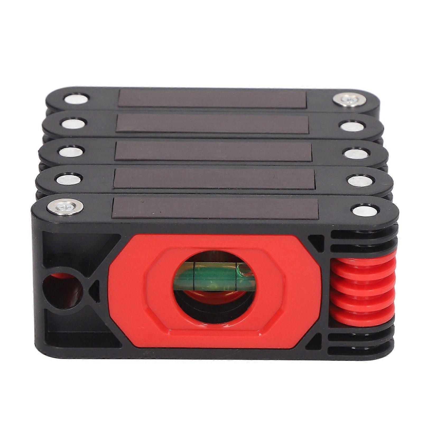 Foldable Level Hinge Connection 2 Level Bubble Multi Angle Woodworking Measuring Tool