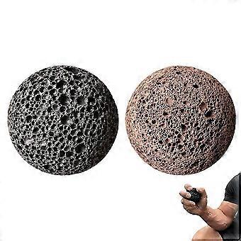 Volcanic Stone Hand Grip Strengthener Ball 5cm with Anti-sweat Texture for Climbing Training and Muscle Recovery Therapy