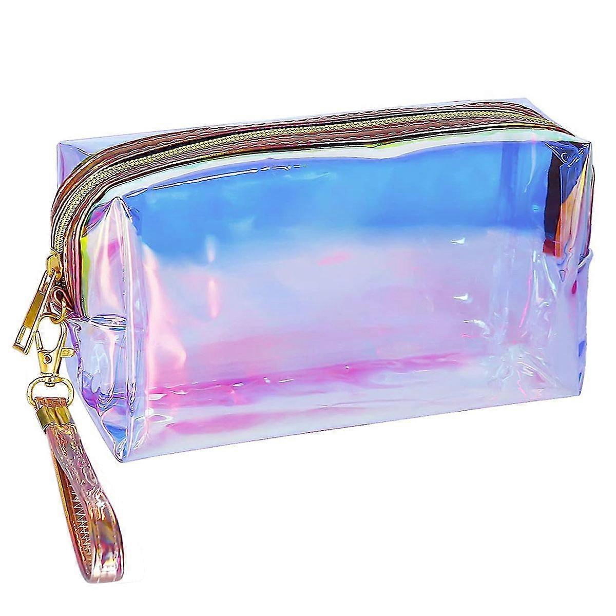 Translucent Holographic Makeup Bag