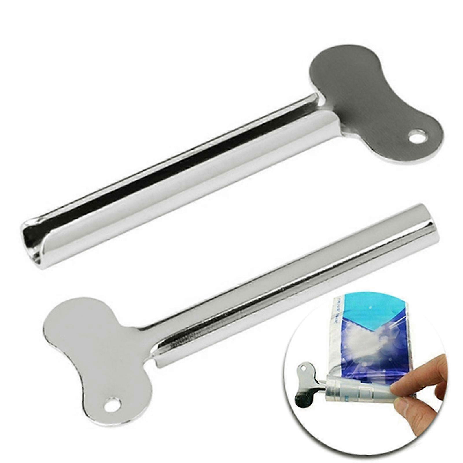Toothpaste Squeezer Compact Rust-proof Stainless Steel Universal Toothpaste Roller Key Household Supplies