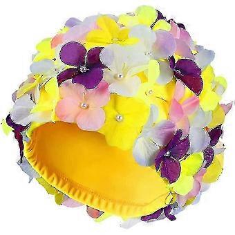 Mode Bonnet de bain Pétales Mode Bonnet de bain Rétro Pétales Rétro Bonnet de bain Bonnet de bain Floral Bonnet de bain Bonnet de bain